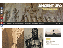 Tablet Screenshot of ancientufo.org